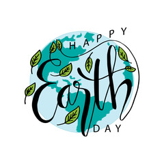 Happy earth day. April 22