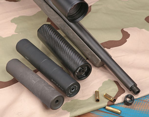 Gewehr Schalldämpfer