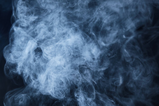 smoke on black background © afs_studio