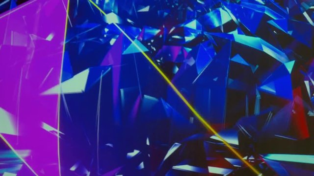 Abstract light patern
