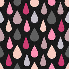 Vector seamless background with multicolored  geometric shapes