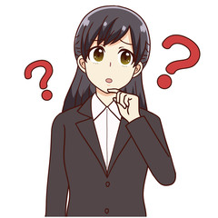 女性 疑問 スーツ