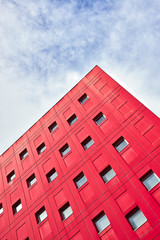 Modern Architecture detail in Bilbao, Bilbao, Biscay, Basque Country, Euskadi, Euskal Herria,...