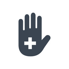 Charity health care icon