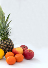 Fresh fruits and vegetables