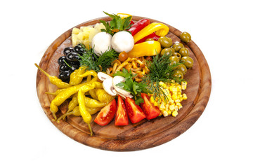wooden board with vegetables ingredients. Concept vegetarians, homemade, food, pizza, vegan, natural food, nature