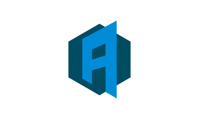 symbol A vector logo