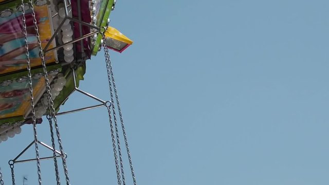 Carrusel en camara lenta