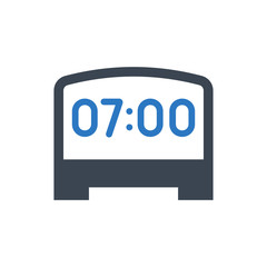 Digital time icon