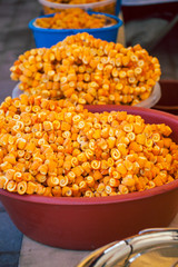 Candied orange peel.