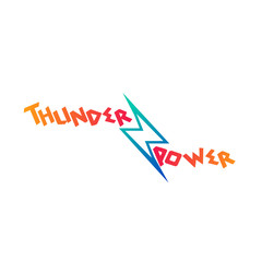 lightning icon vector logo template