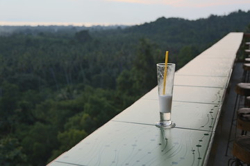 aerial view of an airplane
