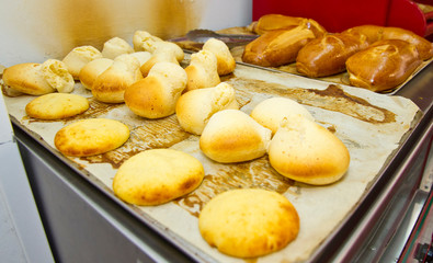 Pan de bono, desayuno