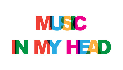 Music in my head, phrase overlap color