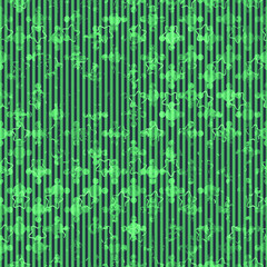 Seamless abstract pattern. Texture in green and black colors.