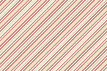 Beige red striped fabric texture seamless pattern