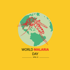 World Malaria Day. April 25. 