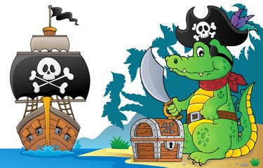 Pirate crocodile theme 6
