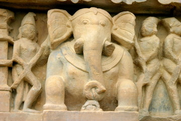 Khajuraho, Western Group of Temples, erotic sculptures of Khajuraho