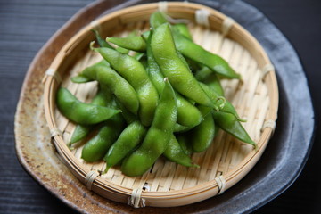 Japanese style boiled beans EDAMAME