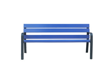 Banco morado de madera
