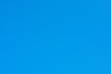 Clear blue sky background without any clouds