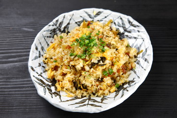 Japanese style fried rice