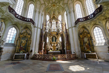 Fototapeta premium The Abbey of Kladruby is a large Benedictine monastery in Czech republic