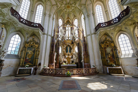 The Abbey of Kladruby is a large Benedictine monastery in Czech republic