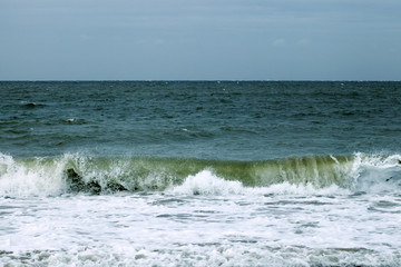 Brandung an der Nordsee