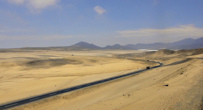 road in the desert
