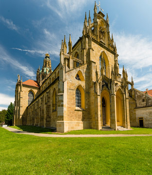 The Abbey of Kladruby is a large Benedictine monastery in Czech republic