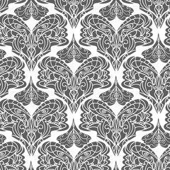 Vector Image. Ornament pattern.Can be used for designer wallpapers, for textile,  packaging, printing or any desired idea. Different elements of paisley.