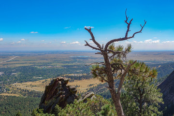 Fototapeta na wymiar Hiking in Colorado Mountains