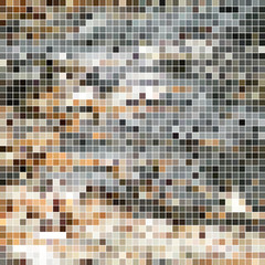 abstract vector square pixel mosaic background