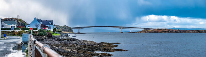 Fototapeta na wymiar Skye Bridge - Isle of Skye, Scotland