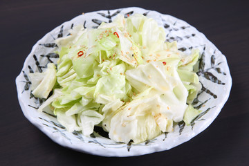 fresh cabbage salad