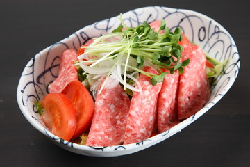 soft salami salad