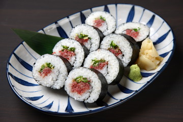 pickled plum sushi roll