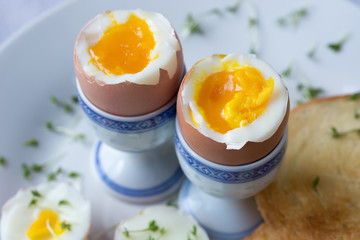 soft-boiled eggs macro