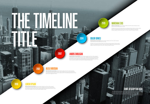 Timeline Infographic Layout