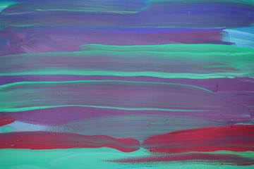 Abstract drawing painted with gouache.