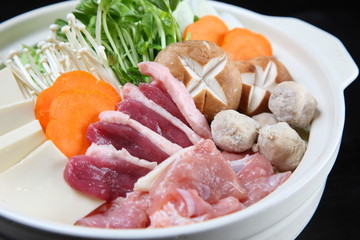 Duck and Chicken Hot Pot