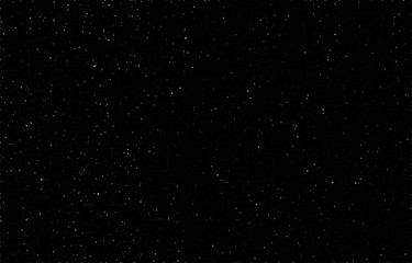 Starry sky, black and white background, white stars on black, night sky, scattering of stars