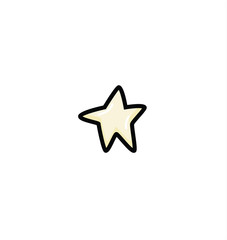line star icon. Vector illustration