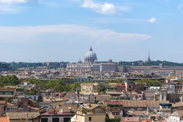 The Pincian Hill is in the northeast quadrant of the historical center of Rome