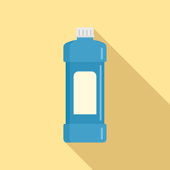 Whiteness bottle icon. Flat illustration of whiteness bottle vector icon for web design