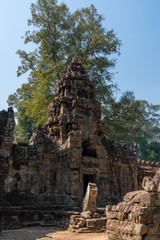 Fototapeta na wymiar Palaces and temples of ancient Angkor