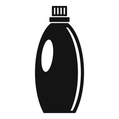 Gel wash bottle icon. Simple illustration of gel wash bottle vector icon for web design isolated on white background