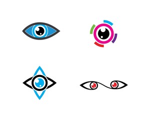 Eye care Logo vector